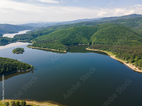 Topolnitsa Reservoir at Sredna Gora Mountain  Bulgaria