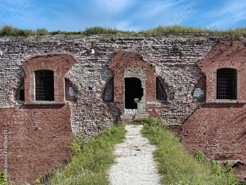 Ruins of the Bobruisk fortress (XIX century). Belarus photo
