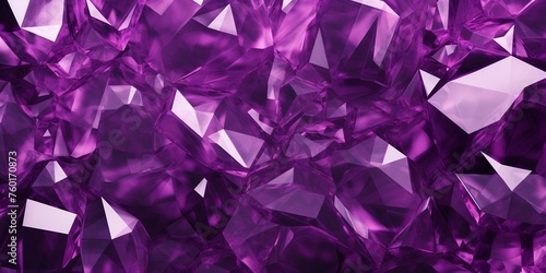 Purple crystal background. 3d rendering, 3d illustration.