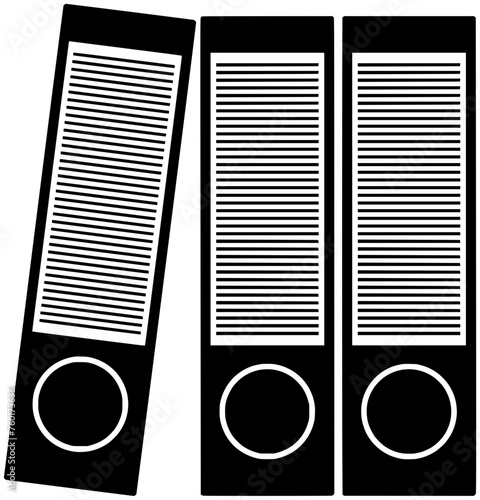 document illustration office silhouette paper logo file icon business outline data organization folder archive organize holder storage information library shape work administrative paperwork for