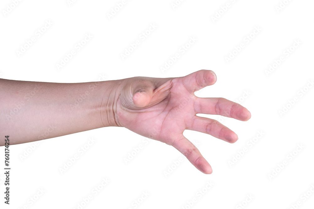 hand on isolated background clipping path hand on isolated background clipping path