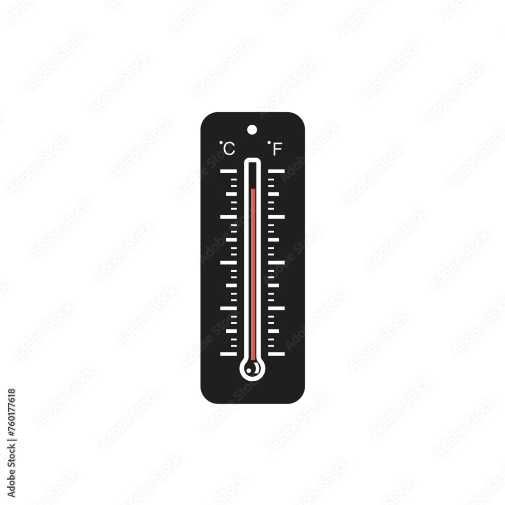 vector illustration of chemical thermometer logo icon for science and technology vector illustration of chemical thermometer logo icon for science and technology