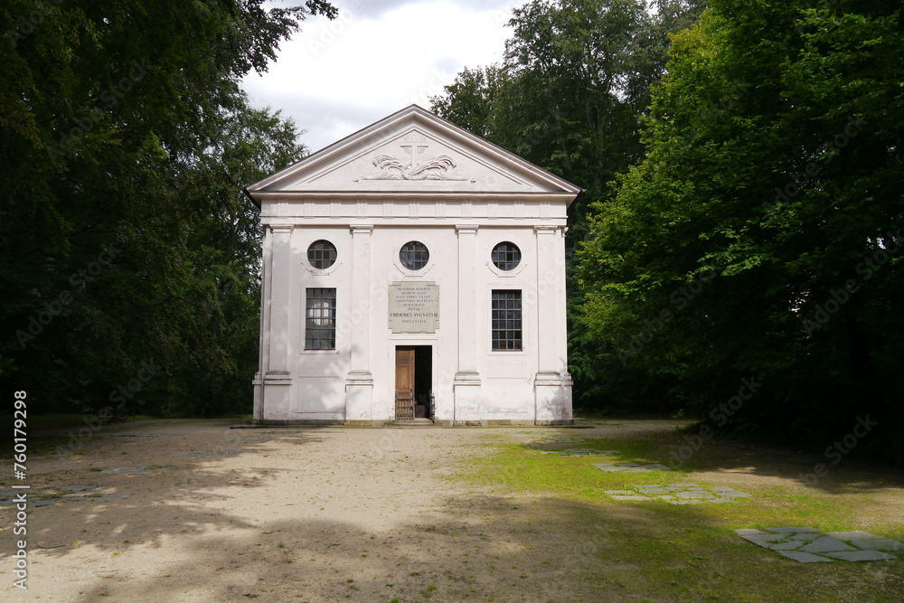 Mausoleum im Klosterpark von Kloster Altzella in Nossen