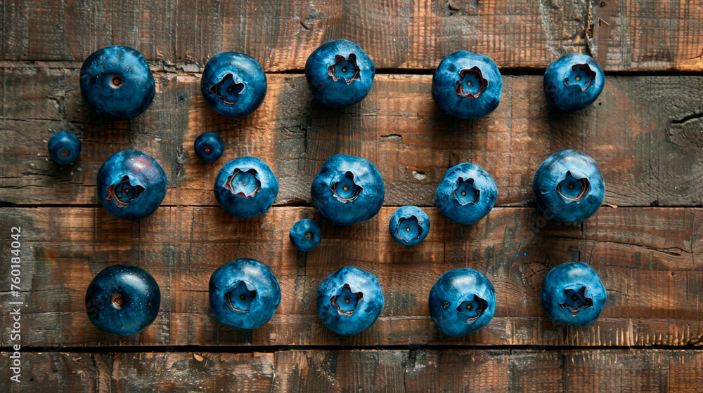 fresh blueberries in wooden boards fresh blueberries in wooden boards