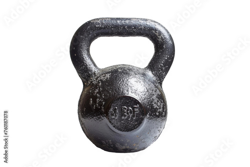 Heavy Kettlebell Isolated on a Transparent Background.