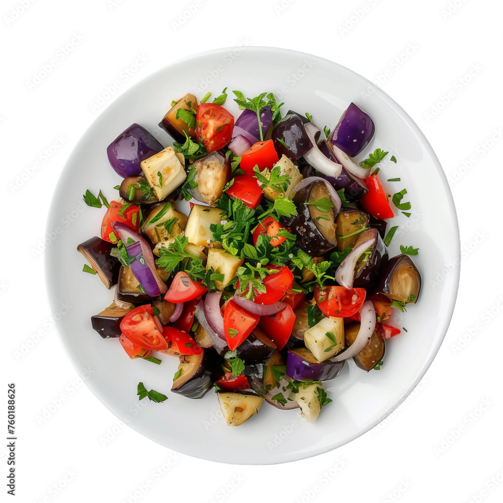 fried vegetables on a plate
fried vegetables on a plate