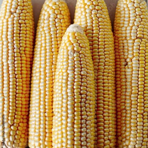 Corn cob grains concept vegetable fresh product nature agriculture food (ID: 760198609)