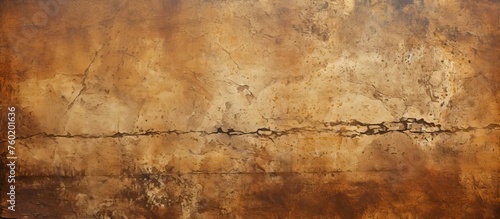 A close up of a rectangular piece of brown paper  resembling wood flooring. The natural landscape art features beige grass and hardwood textures