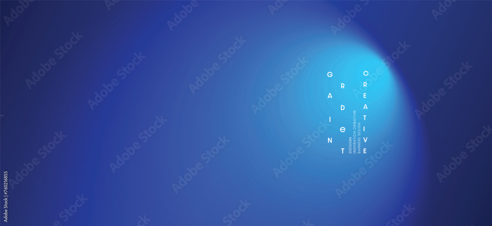 Obraz premium Blue gradient blurred colorful graphic background. Modern design template with elegance for banners, brochures and websites. EPS vector illustration.