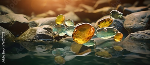 Enchanting Array of Luxurious Gemstones - Precious Jewels in Vibrant Colors and Sparkling Beauty photo
