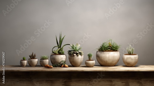 Elegant Wooden Table Displaying a Beautiful Collection of Sustainable Utensils and Eco-Friendly Kitchenware