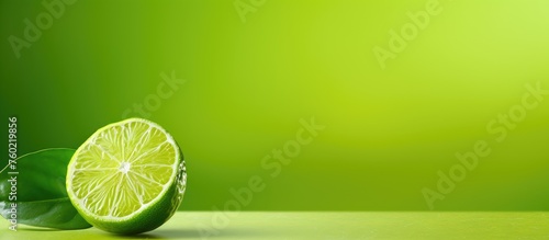 A Refreshing Array of Vibrant Green Limes in a Summer Citrus Display
