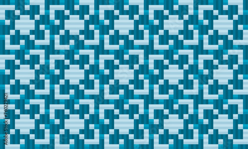 Seamless traditional woven pattern called Anyaman