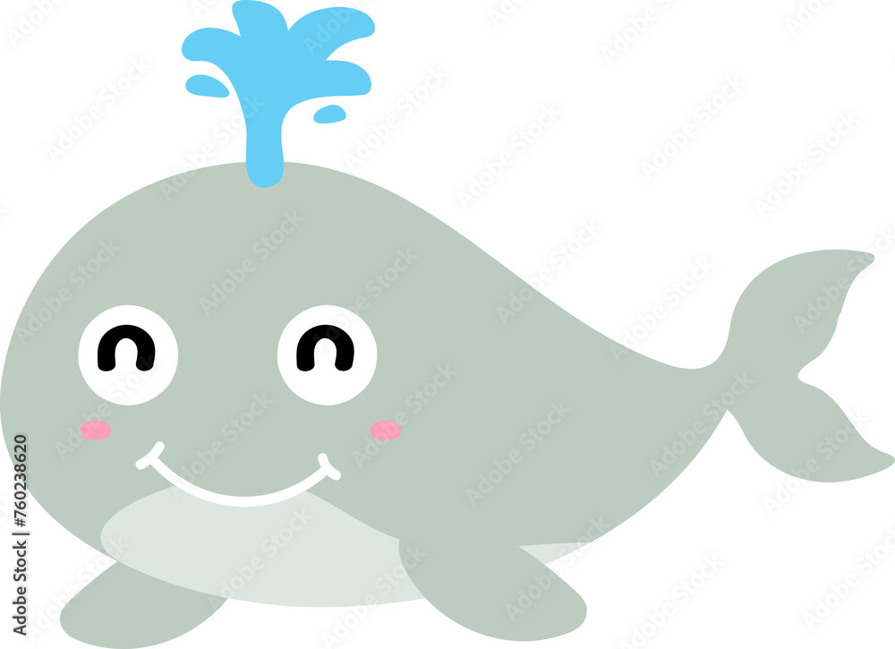 cute whale cartoon, sea animal cute whale cartoon, sea animal