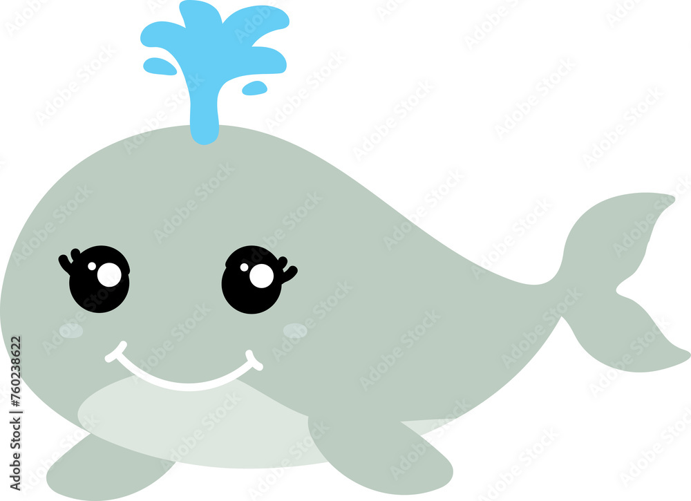 cute whale cartoon, sea animal cute whale cartoon, sea animal