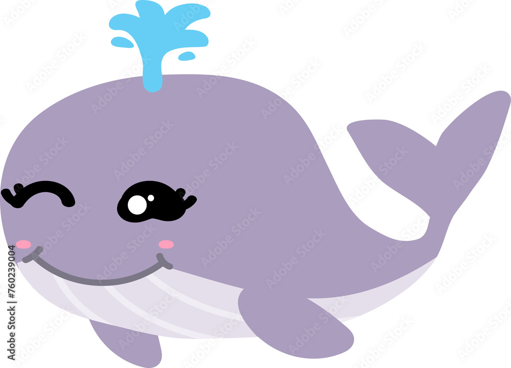 cute whale cartoon, sea animal cute whale cartoon, sea animal