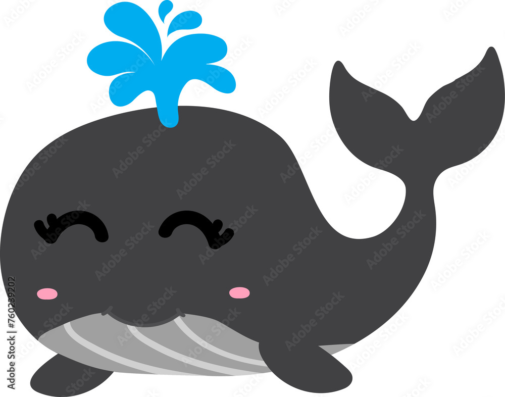 cute whale cartoon, sea animal cute whale cartoon, sea animal