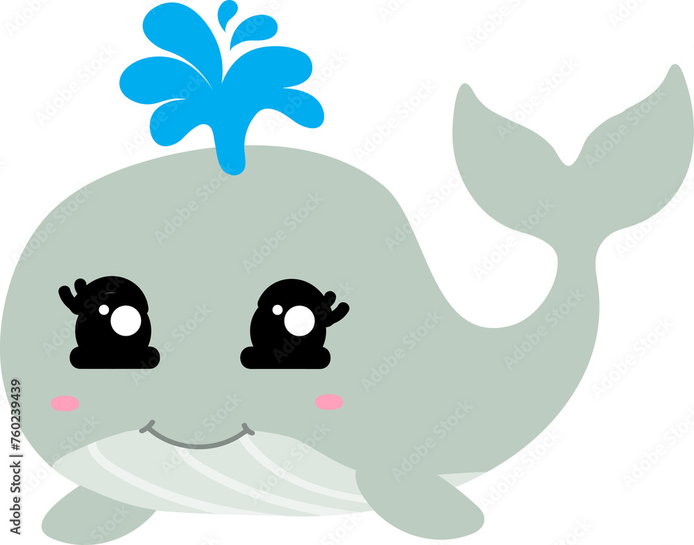cute whale cartoon, sea animal cute whale cartoon, sea animal