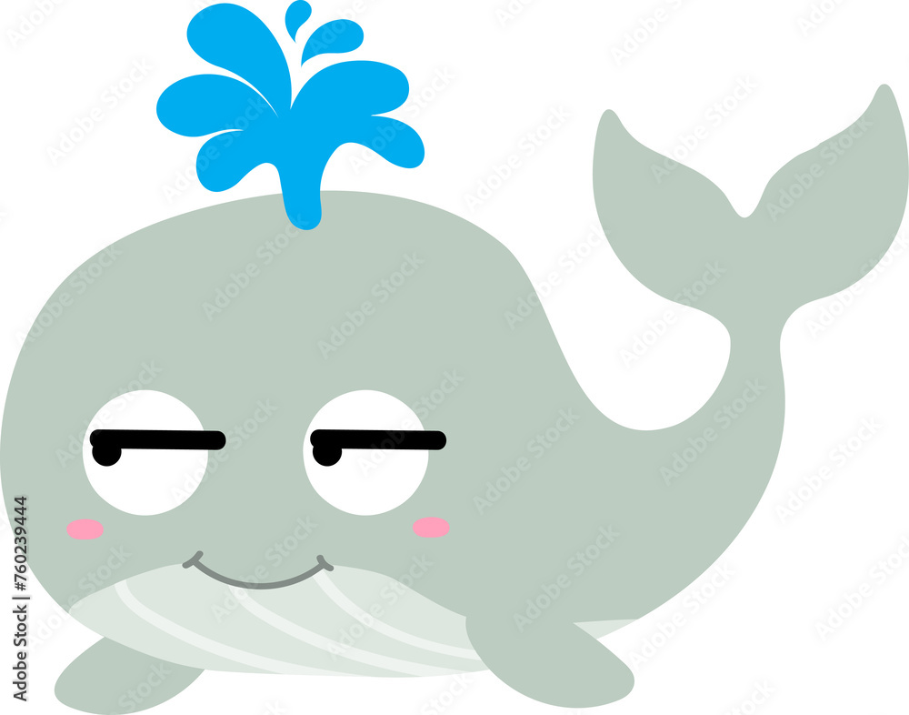cute whale cartoon, sea animal cute whale cartoon, sea animal