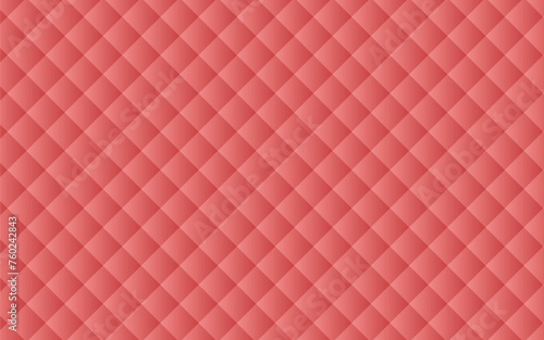 ピンクのキルティング生地の背景