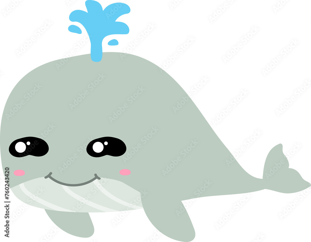cute whale cartoon, sea animal cute whale cartoon, sea animal