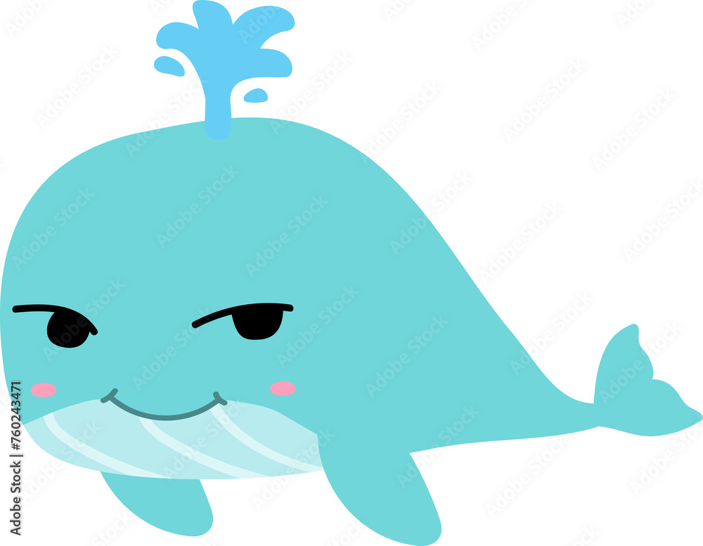 cute whale cartoon, sea animal cute whale cartoon, sea animal