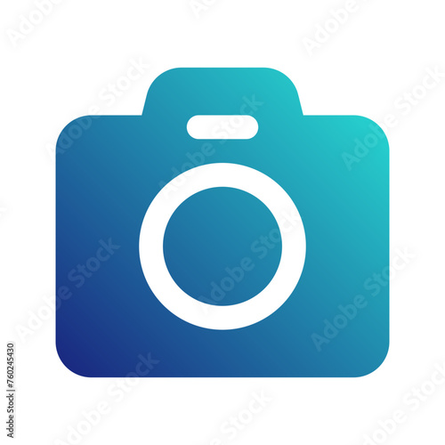 camera gradient icon