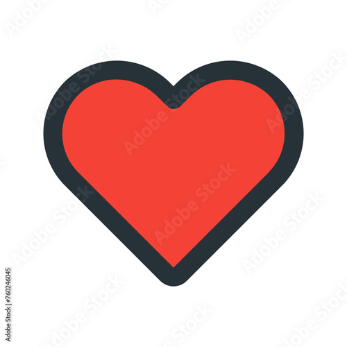 love line color icon
