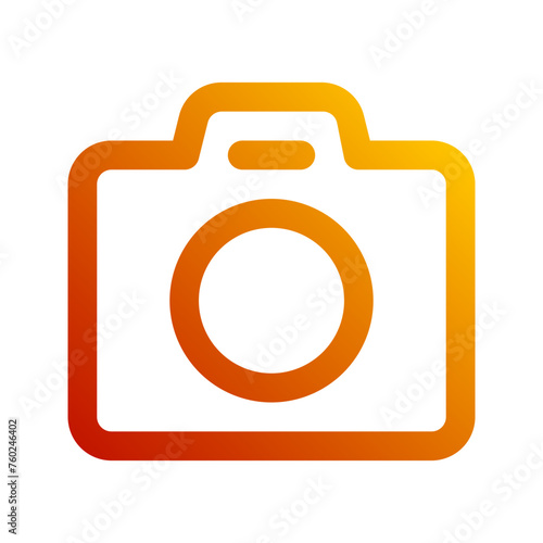 camera gradient icon