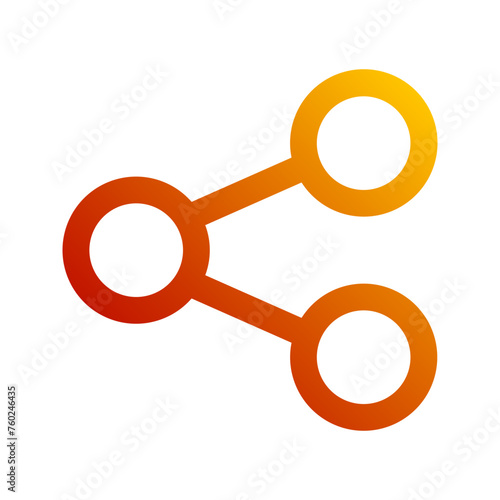 share gradient icon