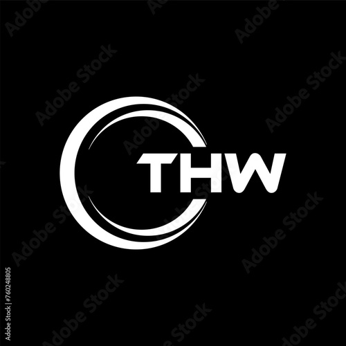 THW Letter Logo Design, Inspiration for a Unique Identity. Modern Elegance and Creative Design. Watermark Your Success with the Striking this Logo.
