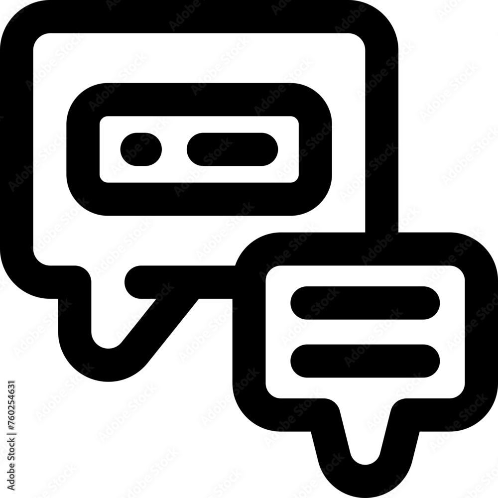 chat server icon. vector line icon for your website, mobile, presentation, and logo design. chat server icon. vector line icon for your website, mobile, presentation, and logo design.