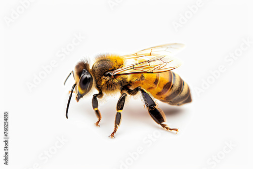 a bee with a long © illustrativeinfinity