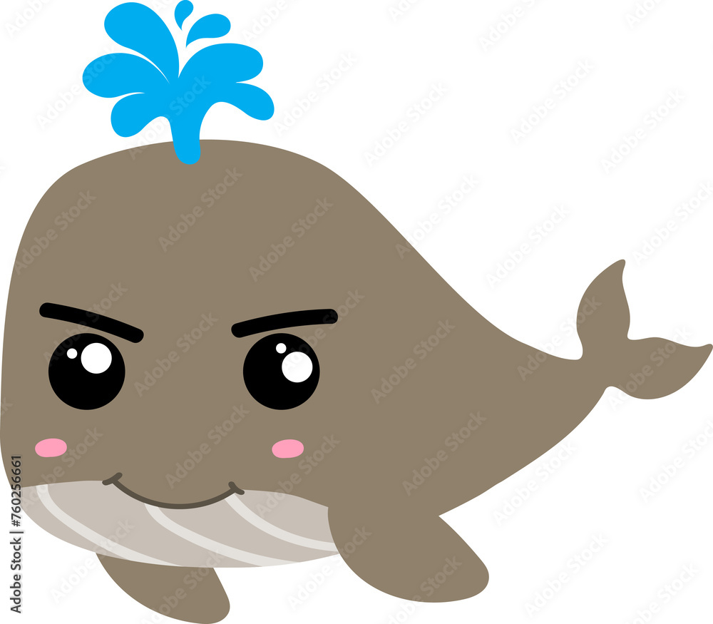 cute whale cartoon, sea animal cute whale cartoon, sea animal