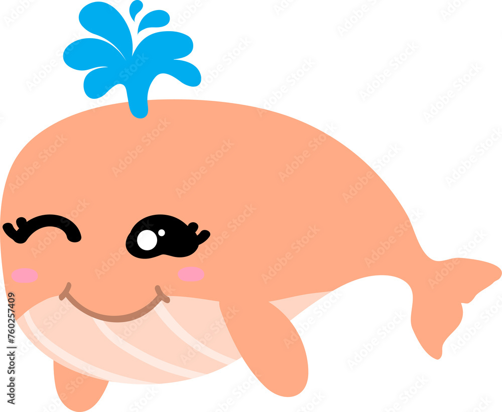 cute whale cartoon, sea animal cute whale cartoon, sea animal