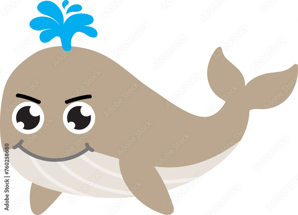 cute whale cartoon, sea animal cute whale cartoon, sea animal