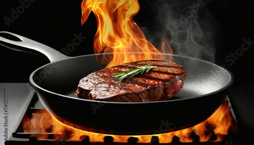 Steak Flambe