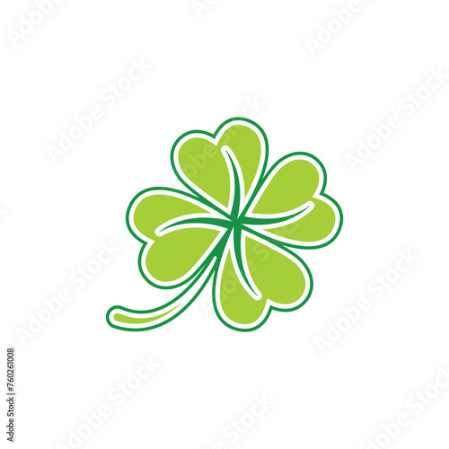 clover logo icon vector