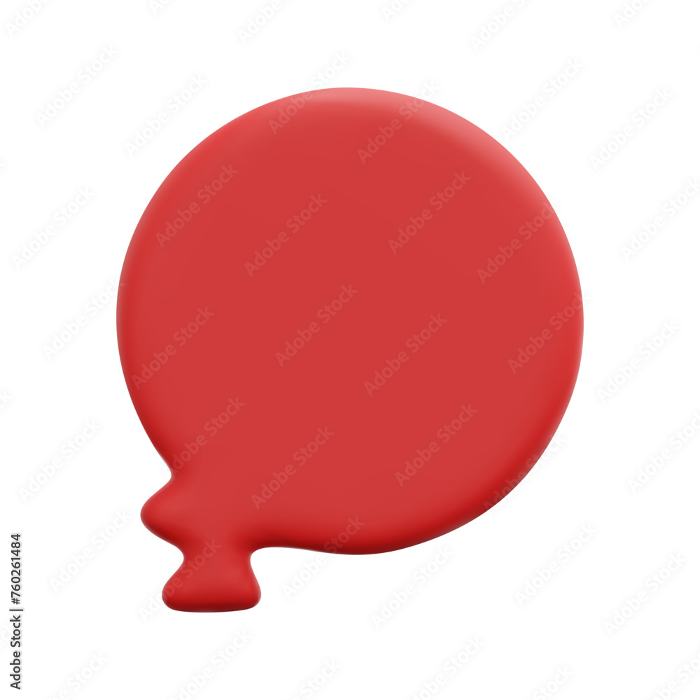 3d vector red circle spark bubble icon. Isolated on white background. 3d social media communication concept. Cartoon minimal style. 3d red chat icon vector render illustration. 3d vector red circle spark bubble icon. Isolated on white background. 3d social media communication concept. Cartoon minimal style. 3d red chat icon vector render illustration.