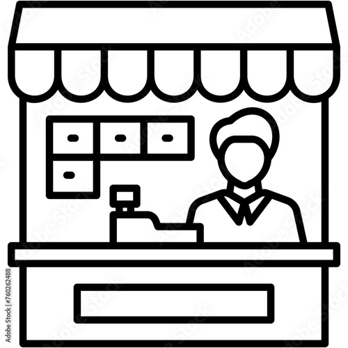 Shop Keeper Icon