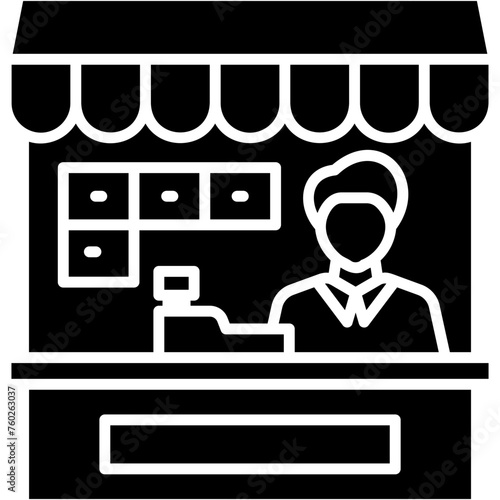 Shop Keeper Icon