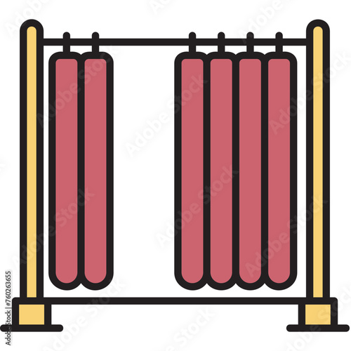 Fitting Room Illustration