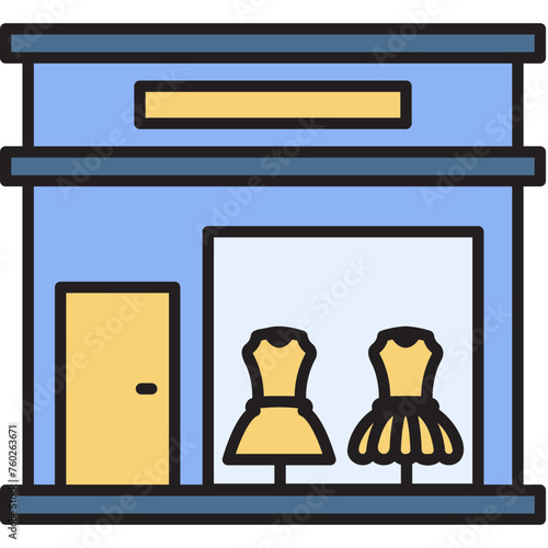 Window Display Illustration