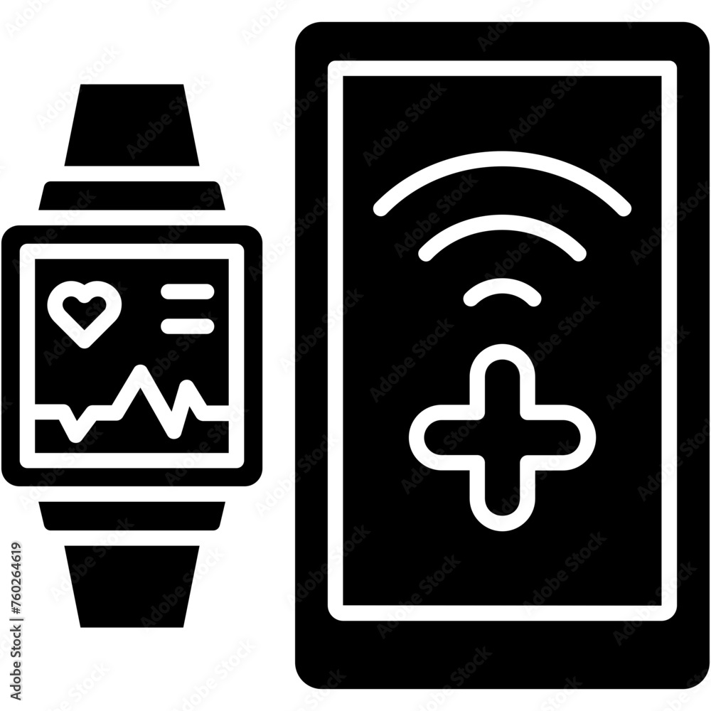 Fototapeta premium Smartwatch Icon