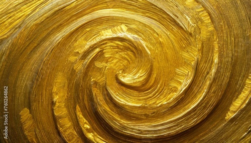 Gold swirl texture art.