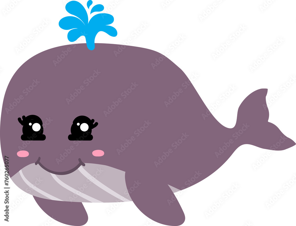 cute whale cartoon, sea animal cute whale cartoon, sea animal