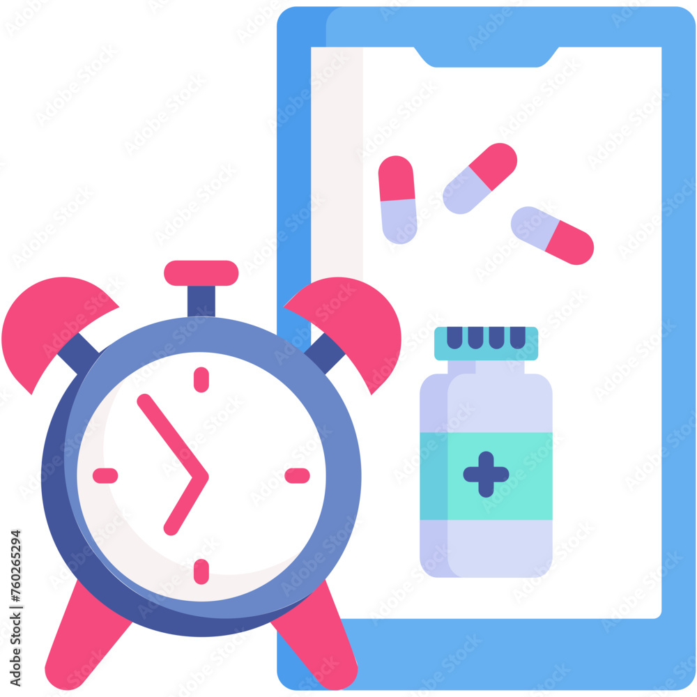 Pill Timer Illustration