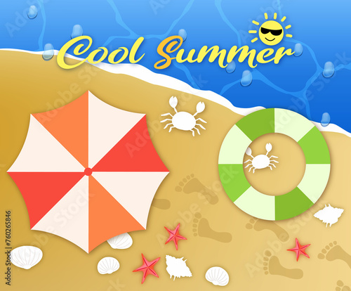 Cool Summer Template photo