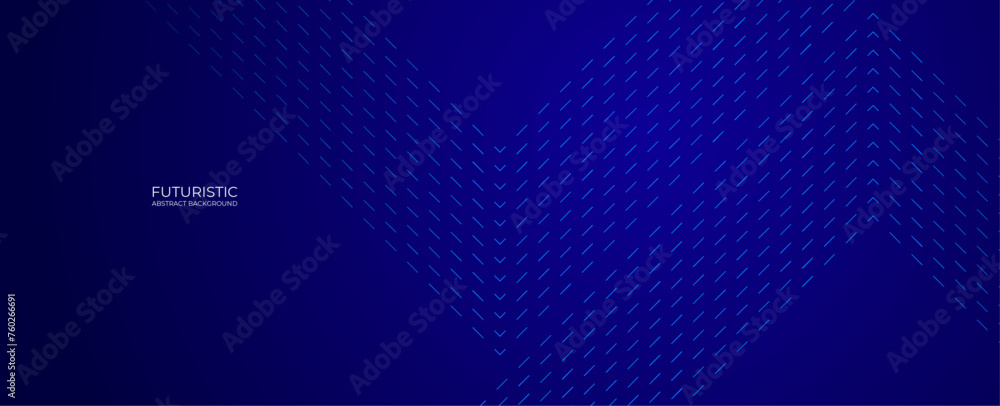 Dark blue abstract background. Glowing triangle geometric lines. Modern shiny blue lines pattern. Futuristic technology concept. Horizontal banner template. banner, cover, poster. Vector illustration Dark blue abstract background. Glowing triangle geometric lines. Modern shiny blue lines pattern. Futuristic technology concept. Horizontal banner template. banner, cover, poster. Vector illustration