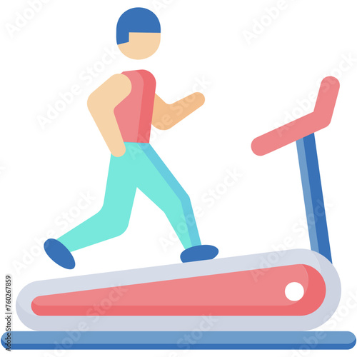Treadmill Illustration